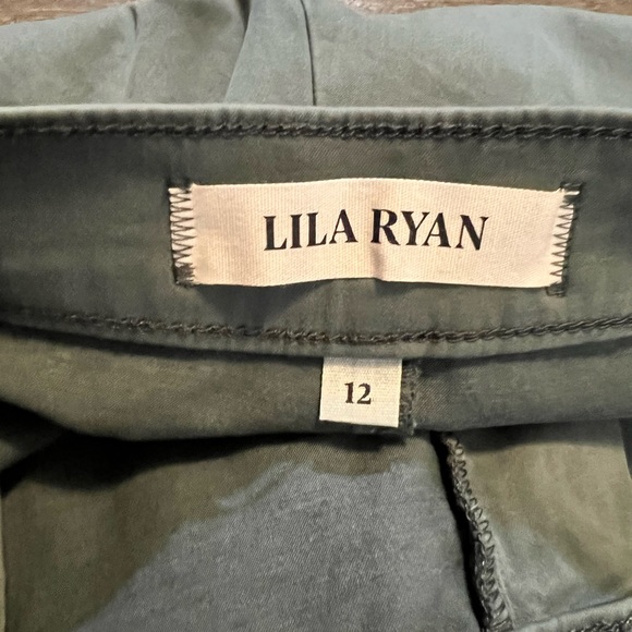 Lila Ryan Stretch Twill Wide‎ Leg Trouser SZ 12 NWT - Picture 4 of 7